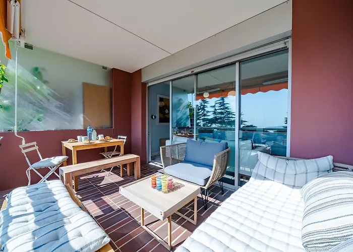 アパート Superbe 2 Pieces Clim Et Parking ニース